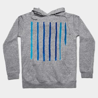 Striped Pattern - Watercolor Hoodie